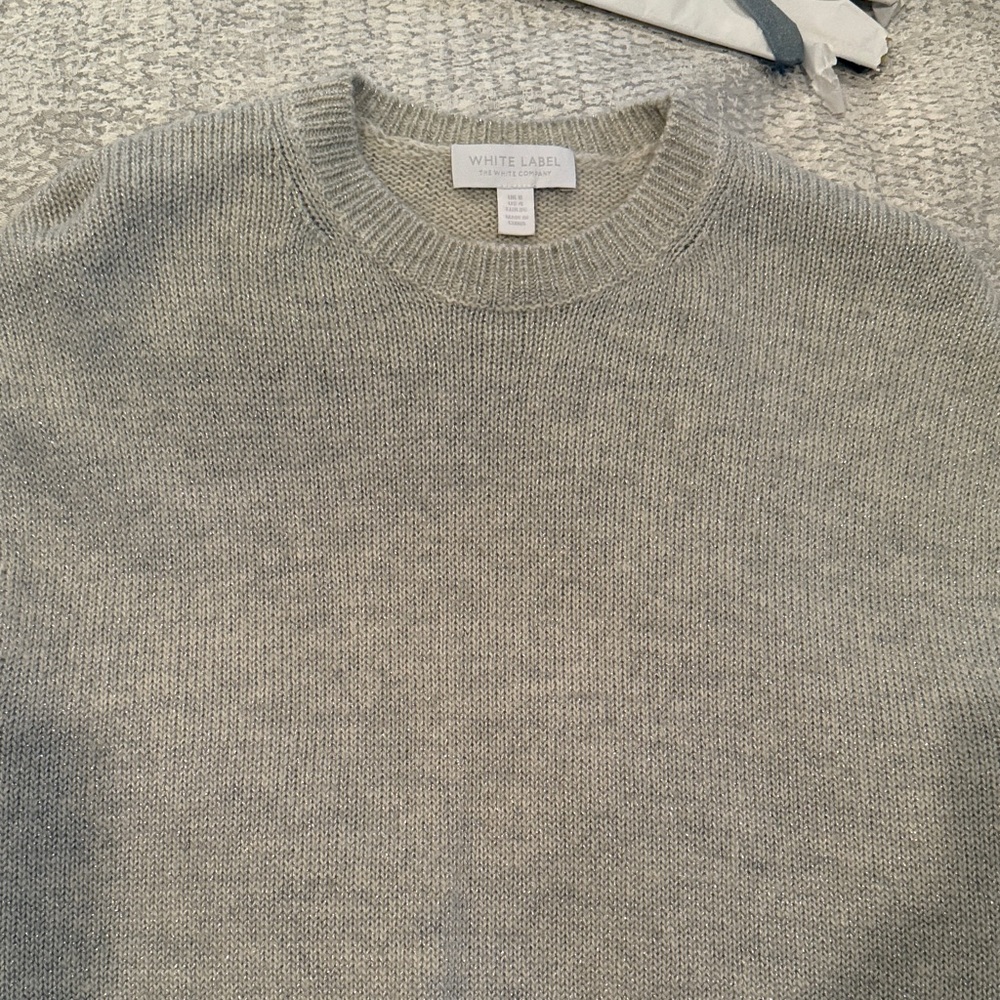Gray dressy top